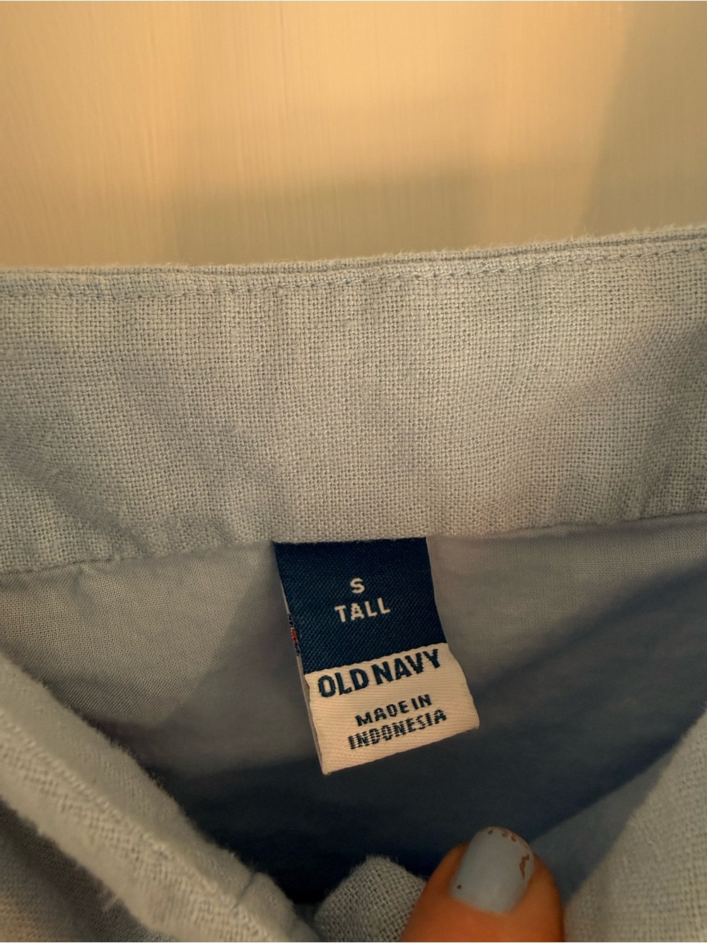 Linen blend top - Picture 4 of 6
